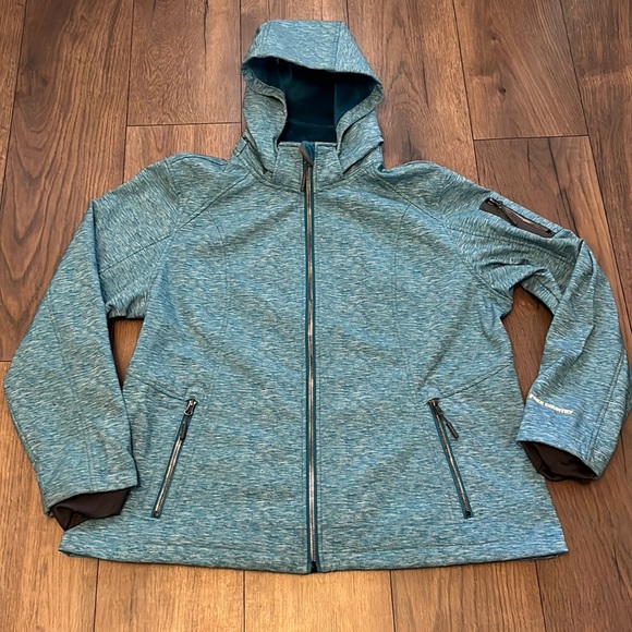 Free Country Jackets & Blazers - Free Country woman’s fleece lined jacket turquoise XXL